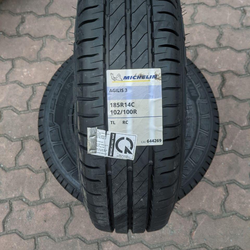 Vỏ lốp 185R14C 8PR Michelin Agilis, vỏ lốp xe Toyota Hiace, vỏ lốp xe Toyota Zace, vỏ lốp xe Mitsubbishi Jolie, vỏ lốp xe Huyndai porter, vỏ lốp xe Suzuki Super Carry Pro