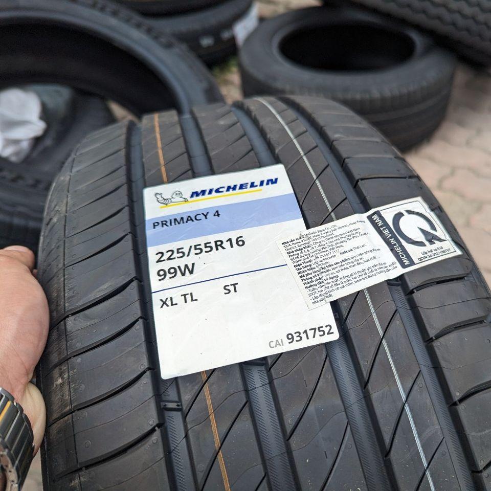 Vỏ lốp 225/55R16 Michelin Primacy 4ST, vỏ lốp xe ô tô Audi A4 1.8L, vỏ lốp xe ô tô Lexus GS 300, vỏ lốp xe ô tô Lexus GS 430, vỏ lốp xe ô tô Mercedes E200 1.8, vỏ lốp xe ô tô Mercedes E240, vỏ lốp xe ô tô Mercedes E280