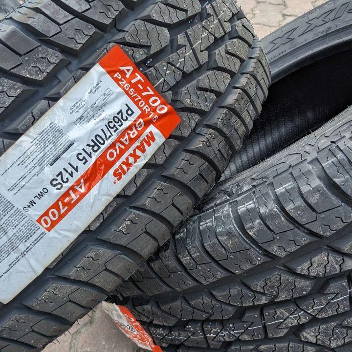 Vỏ lốp 265/70R15 Maxxis AT700, vỏ lốp Xe: Hyundai Galooper, Ford Ranger 4x4 XLT, Everest 2.5 XLT diesel MT5