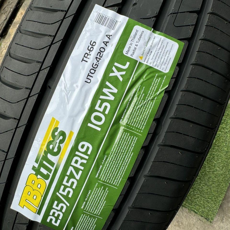 235/55R19 TBB TR-66 Thái Lan vỏ lốp Xe: Audi Q5, Hyundai Santafe, Kia Carnival, Land Rover Discovery,Rover Evoque, Lexus RX350, Lexus RX450, Mercedes GLC200 GLC250 GLC300