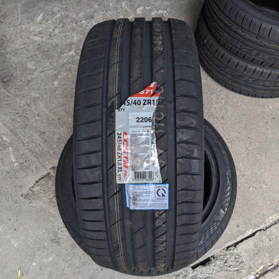 245/40R18 PS71 KUMHO HÀN QUỐC Khuyến Mãi vỏ lốp Xe: Audi A5, Audi TT 2.0 2008, Lexus GS430, Mercedes E200 2.0 E250 AMG, Mercedes E300 E350, Mercedes E400 3.0, Subaru WRX STI