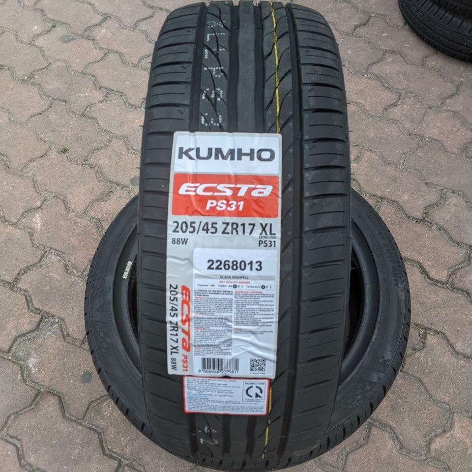 205/45R17 88W PS31 KUMHO VIỆT NAM vỏ lốp Xe: Kia Rio sedan 1.4 MT, Kia Rio sedan 1.4 AT, Peugeot 208