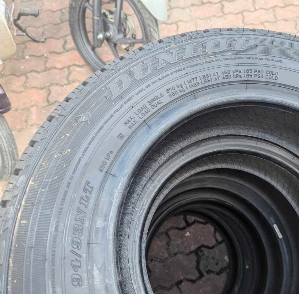 Vỏ lốp 165/80R13 Dunlop LT 8Pr, vỏ lốp Xe Suzuki Carry Pro