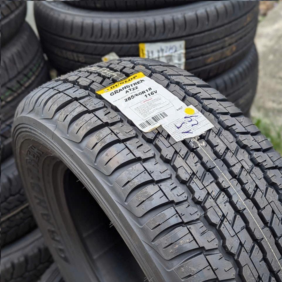 Vỏ lốp 285/60R18 Dunlop AT22, vỏ lốp theo xe Land Cruiser VX V8