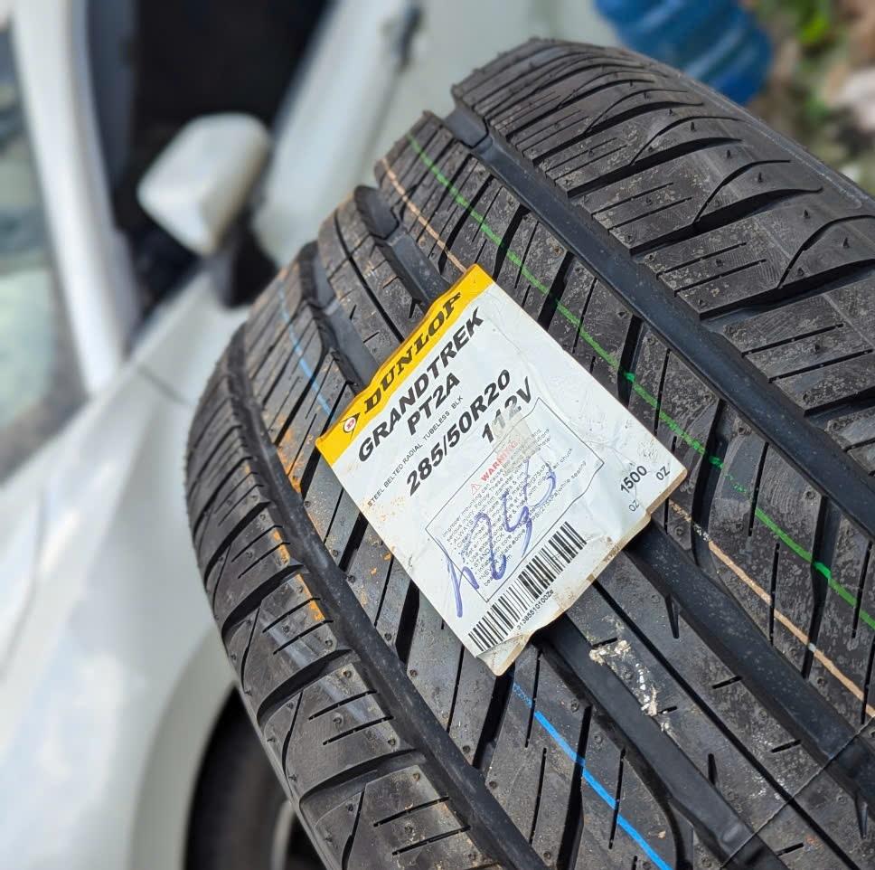 Vỏ lốp 285/50R20 Dunlop PT2A, vỏ lốp theo xe Lexus LX570