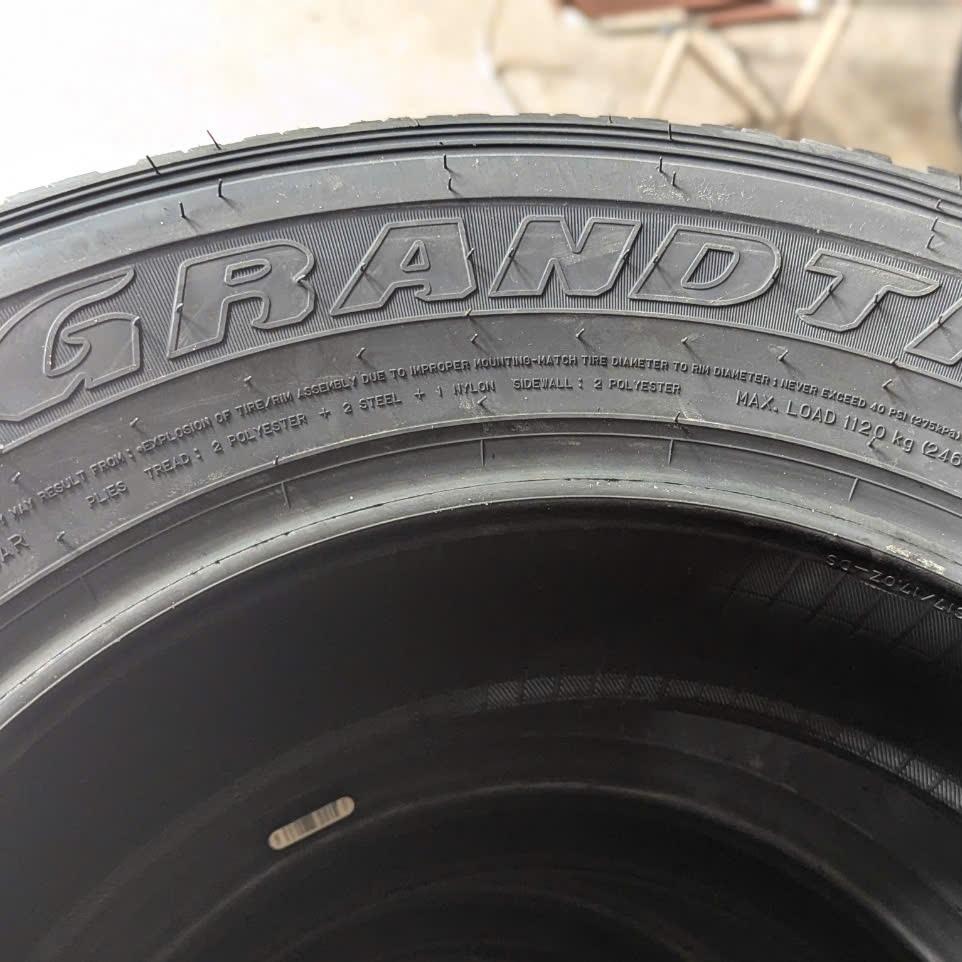 Vỏ lốp 265/65R17 Dunlop AT22, Vỏ lốp theo xe Mazda BT50