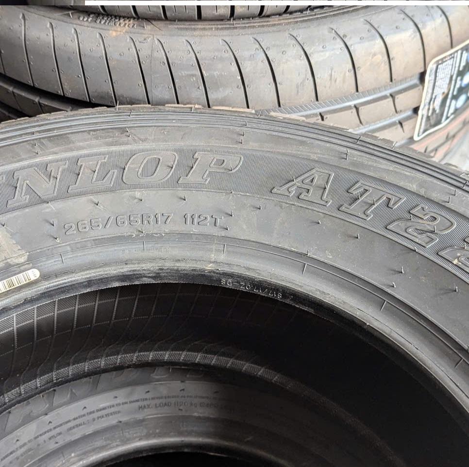 Vỏ lốp 265/65R17 Dunlop AT22, Vỏ lốp theo xe Mazda BT50