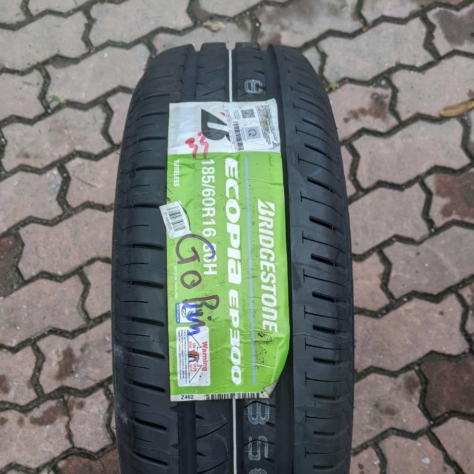 Vỏ lốp 185/60R16 Bridgestone, Bridgestone 185/60R16 EP300 Ecopia, vỏ lốp xe Mazda 2 1.5L