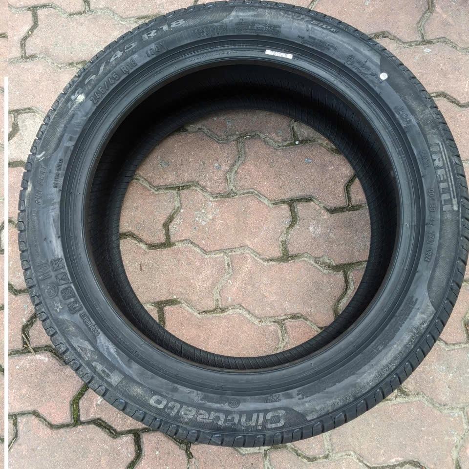 245/45R18 Pirelli P zero Runflat PZ4 100Y ,vỏ lốp Xe: Audi A6 Quattro 3.0, Audi A7 3.0L Quattro, BMW 530i, Mercedes E250 2.0, Vinfast Lux A2.0