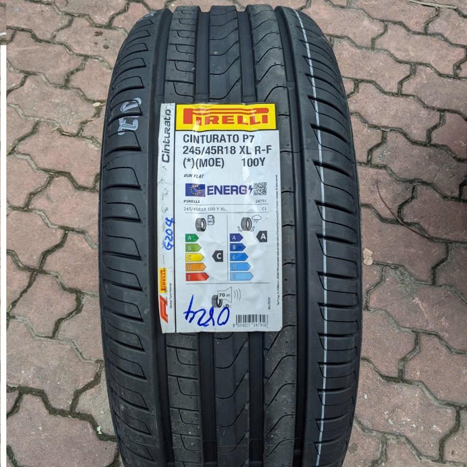 245/45R18 Pirelli P zero Runflat PZ4 100Y ,vỏ lốp Xe: Audi A6 Quattro 3.0, Audi A7 3.0L Quattro, BMW 530i, Mercedes E250 2.0, Vinfast Lux A2.0