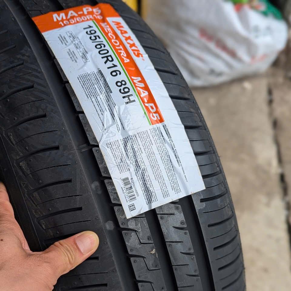 Vỏ lốp 195/60R16 Maxxis MAP5, Vỏ lốp xe Veloz, vỏ lốp ô tô XL7