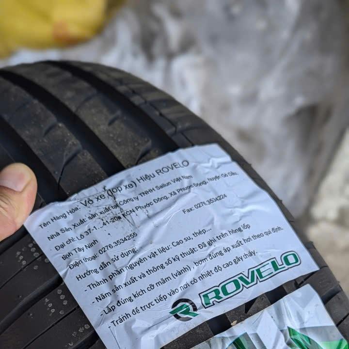 Vỏ lốp 185/65R15 Rovelo Việt Nam, vỏ lốp Xe Nissan Sunny, Nissan Tiida 1.6 MT, Nissan Grand Livina, Kia Rio sedan, Hyundai Accent, Hyundai Avante, Suzuki Ertiga, Toyota Avanza