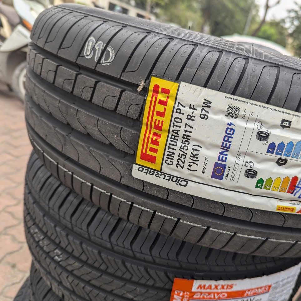 225/55R17 Pirelli Runflat vỏ lốp Xe: Audi A6, BMW 320i 528i 520i 523i, BMW GT 328i, BMW X1, Mercedes E200 E250, Mazda 6, Subaru Forester Legacy 2.5i