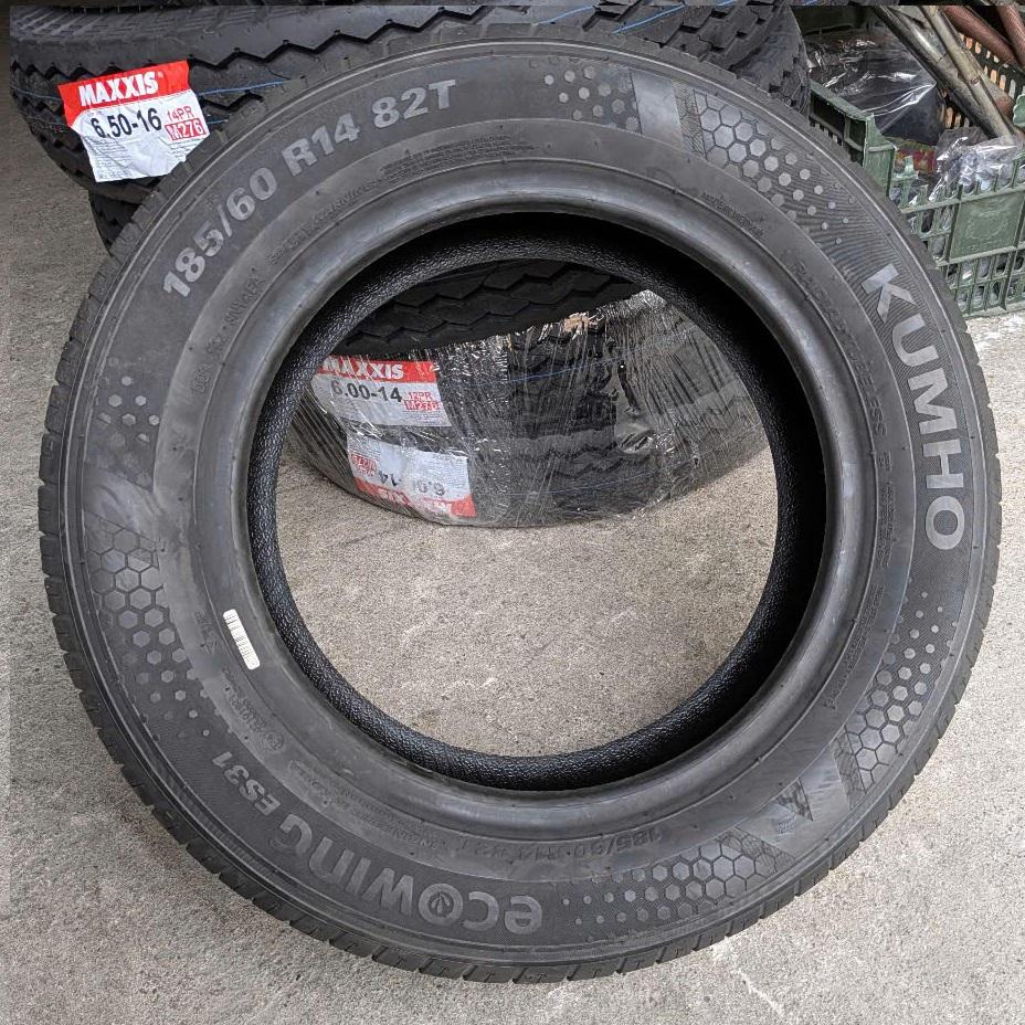 Vỏ lốp 185/60R14 82H ES31 KUMHO VIỆT NAM,  vỏ lốp xe Daewoo Gentra SX, vỏ lốp xe Hyundai Getz Click 1.4AT, vỏ lốp xe Chevrolet Aveo