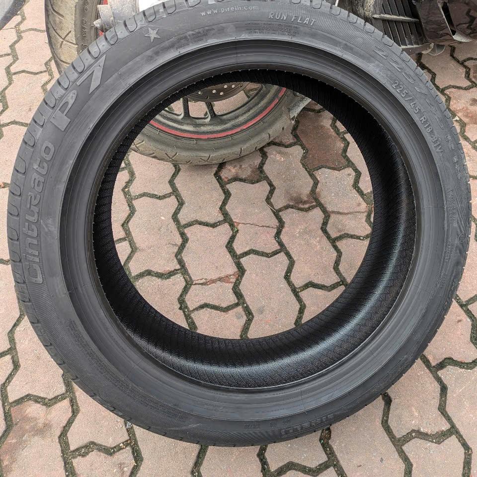 225/45R18 Pirelli Cinturato P7 Runflat 91Y vỏ lốp Xe: BMW 330i 2017, Hyundai Genesis coupe 2.0AT, Kia Optima 2.0, Mercedes C250 2.0
