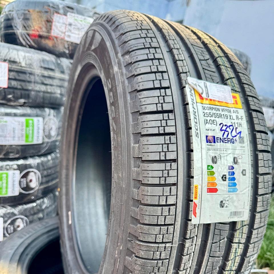 255/55R19 Pirelli Runflat Scorpion Verde All Season (AOE) 111H vỏ lốp Xe: Land Rover Discovery LR4 3.0L, Land Rover Discovery 4 5, Land Rover Discovery HSE, Land Rover LR3 HSE, Ranger Rover Velar 2.0L, Ranger Rover Velar 3.0L