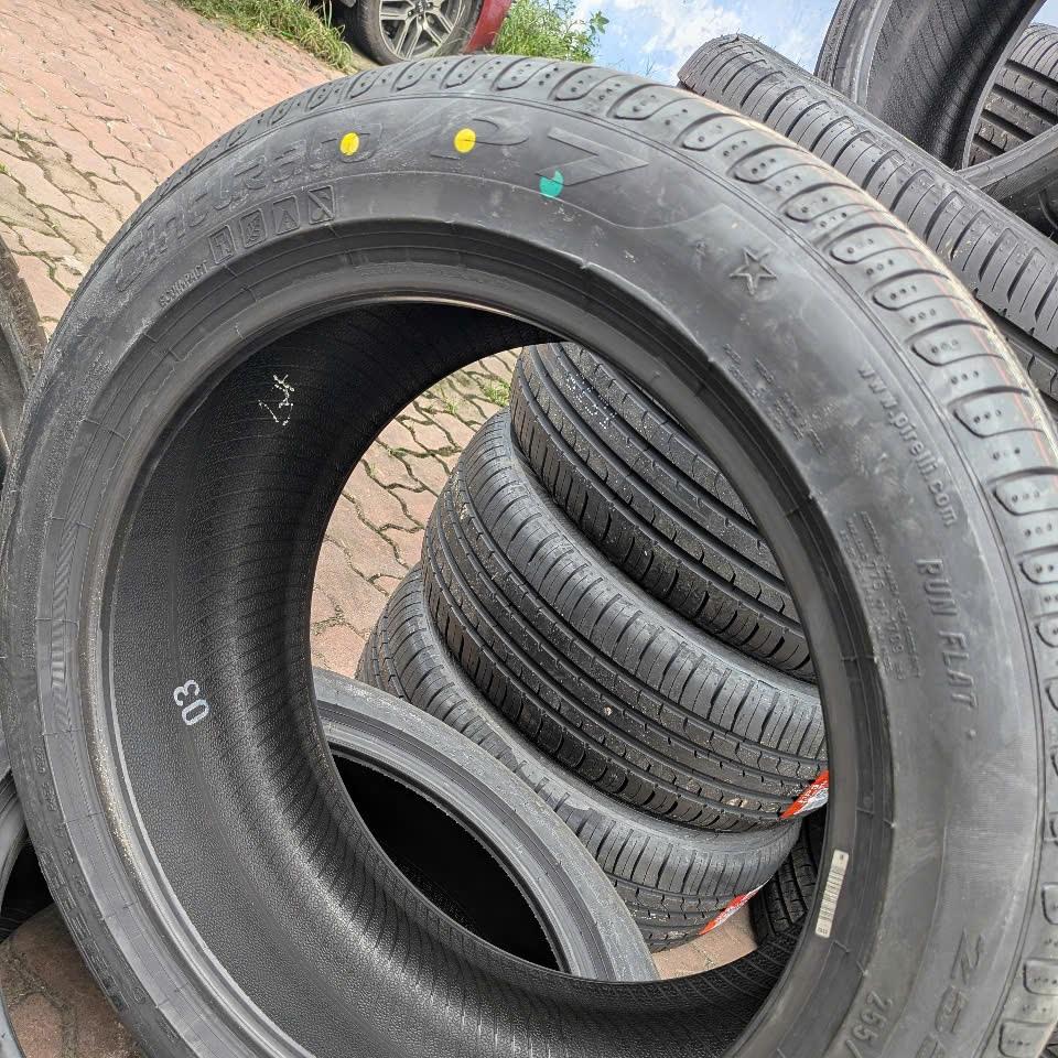255/45R18 Pirelli Runflat Cinturato P7 Runflat 99W, vỏ lốp Xe: Audi A7 3.0L, Audi S8 D2, BMW GT 328i, Mercedes S400