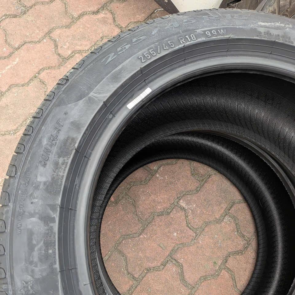 255/45R18 Pirelli Runflat Cinturato P7 Runflat 99W, vỏ lốp Xe: Audi A7 3.0L, Audi S8 D2, BMW GT 328i, Mercedes S400