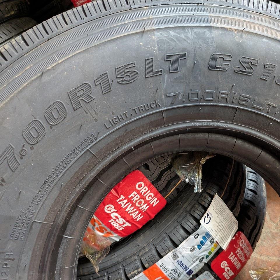 Vỏ lốp 700R15 LT CST bố kẽm