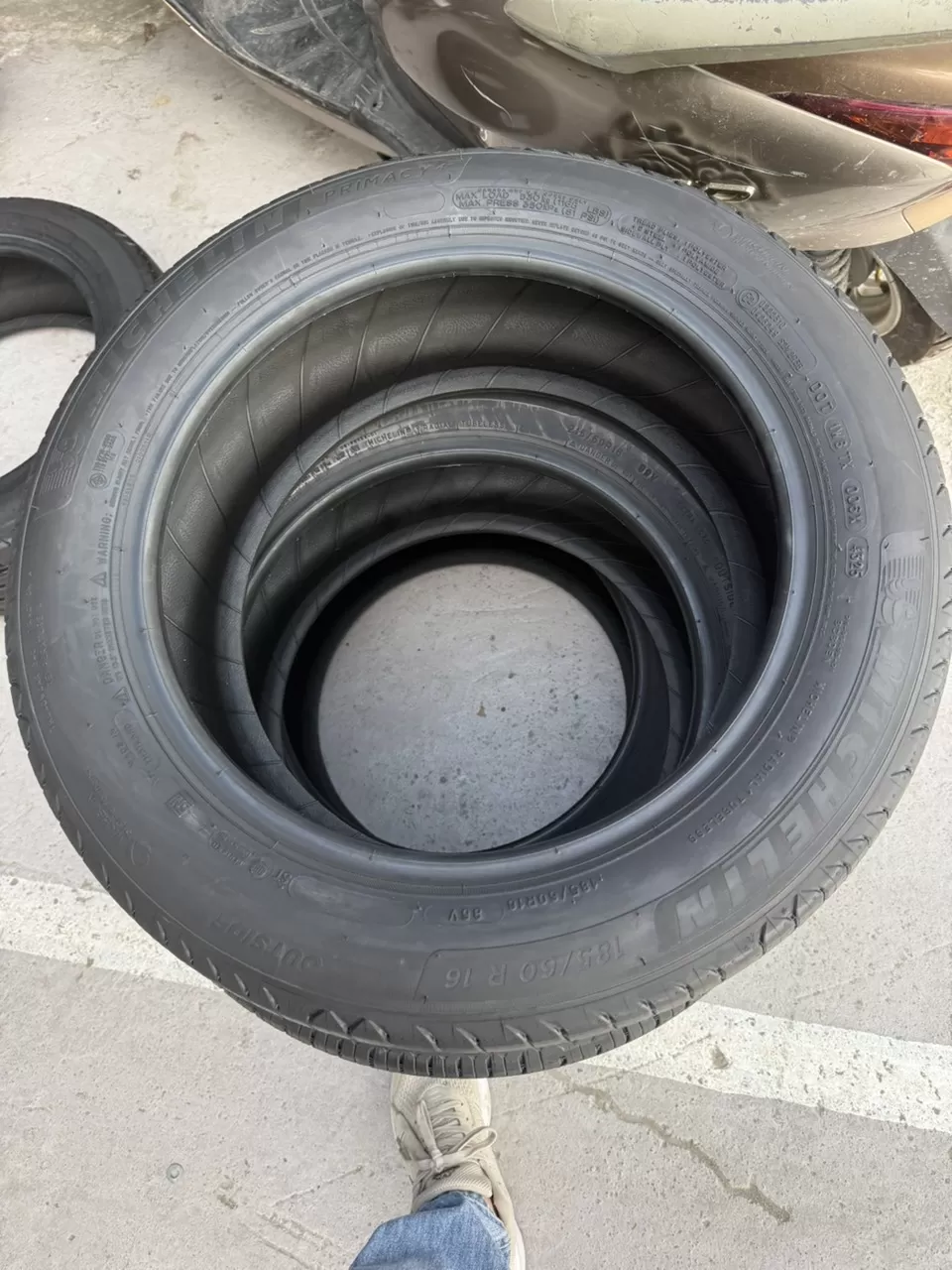 185/60R16 Michelin Primacy 4 86V vỏ lốp Xe: Mazda 2 1.5L