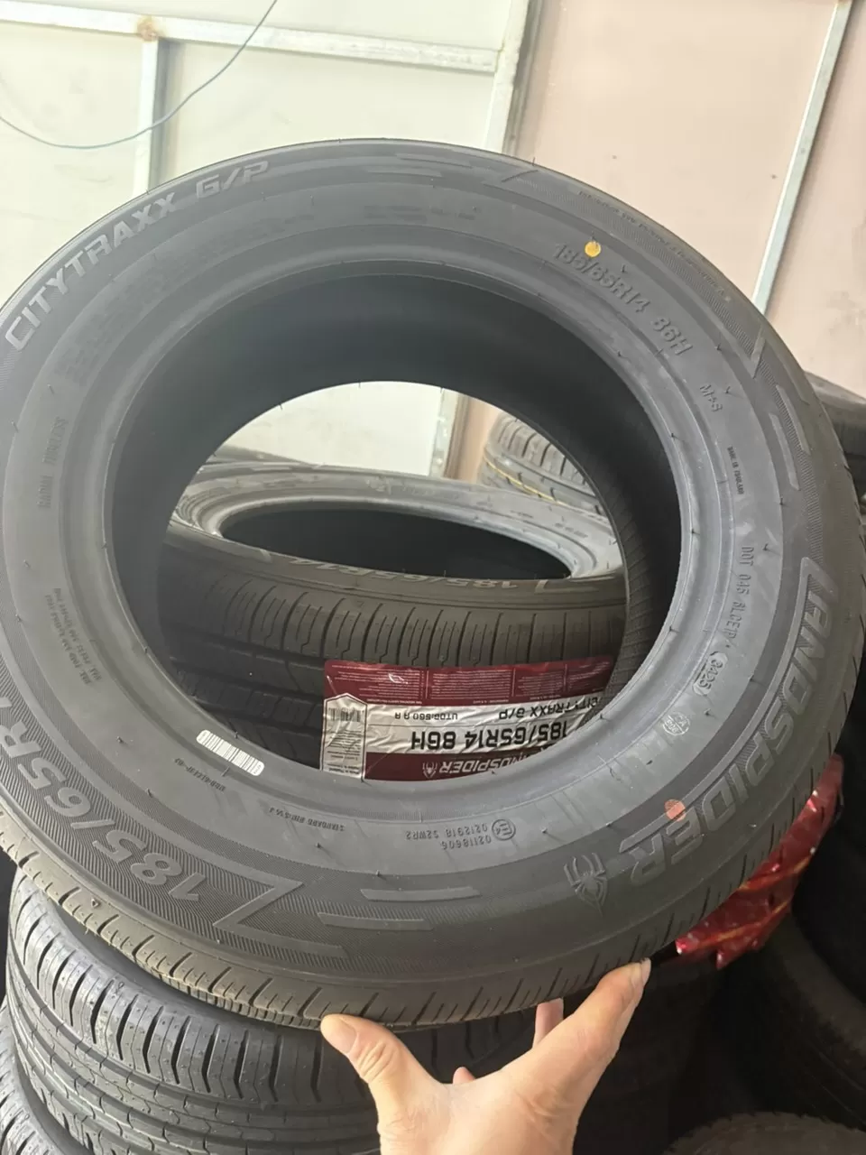 Vỏ lốp 185/65R14 Lanspider Thái Lan, vỏ lốp Xe: Kia Spectra 1.6, Ford Laser,  Hyundai Accent 1.4, EX 1.6, Daewoo Lacetti EX, Mitsubishi Lancer