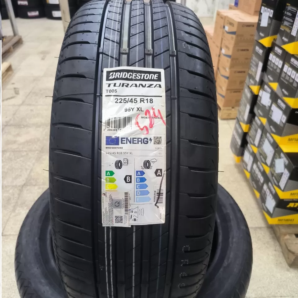225/45R18 Bridgestone T005A Turanza chống xịt, vỏ lốp Xe BMW 330i 2017, Hyundai Genesis coupe 2.0AT, Kia Optima 2.0, Mercedes C250 2.0