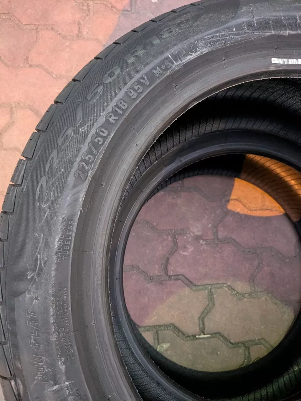 225/50R18 Pirelli Cinturato P7 Runflat, vỏ lốp Xe: BMW 330i 2017, BMW GT 320i, BMW GT 328i, Subaru Legacy, Corolla Cross 1.8V