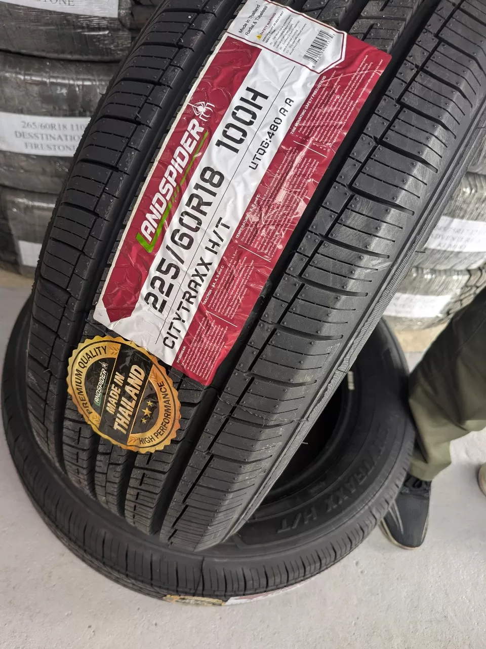 225/60R18 Landspider Citytraxx HT vỏ lốp ô tô Honda Accord 3.5, vỏ lốp ô tô Honda CRV 2.4AT, vỏ lốp ô tô Lexus NX 200T F Sport 2.0, vỏ lốp ô tô Nissan Xtrail 2.0, vỏ lốp ô tô Subaru Outback