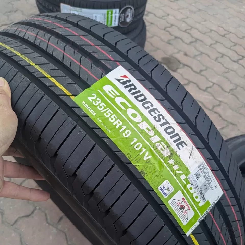 235/55R19 Bridgestone EHL1 Ecopia Thái Lan vỏ lốp Xe: Audi Q5, Hyundai Santafe, Kia Carnival, Land Rover Discovery, Rover Evoque, Lexus RX350, Lexus RX450, Mercedes GLC200 GLC250 GLC300, Volvo XC60