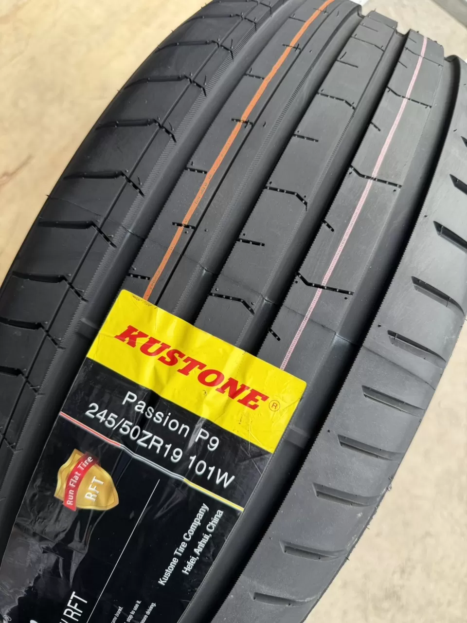 Vỏ lốp 245/50R19 Kustone, vỏ lốp xe vinfast VF7