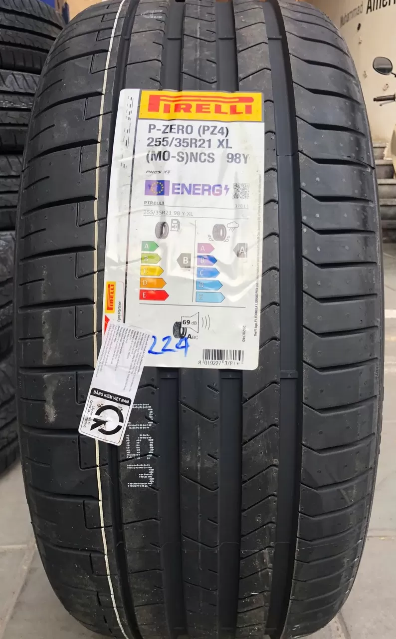 Vỏ lốp 255/35R21 Pirelli P rezo MOS