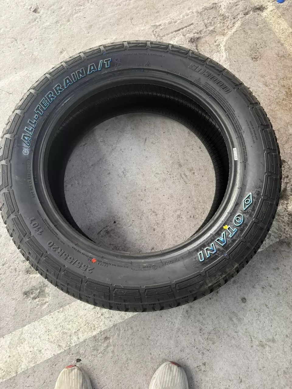 Vỏ lốp 255/55R19 Otani, vỏ lốp xe ô tô ford Everet