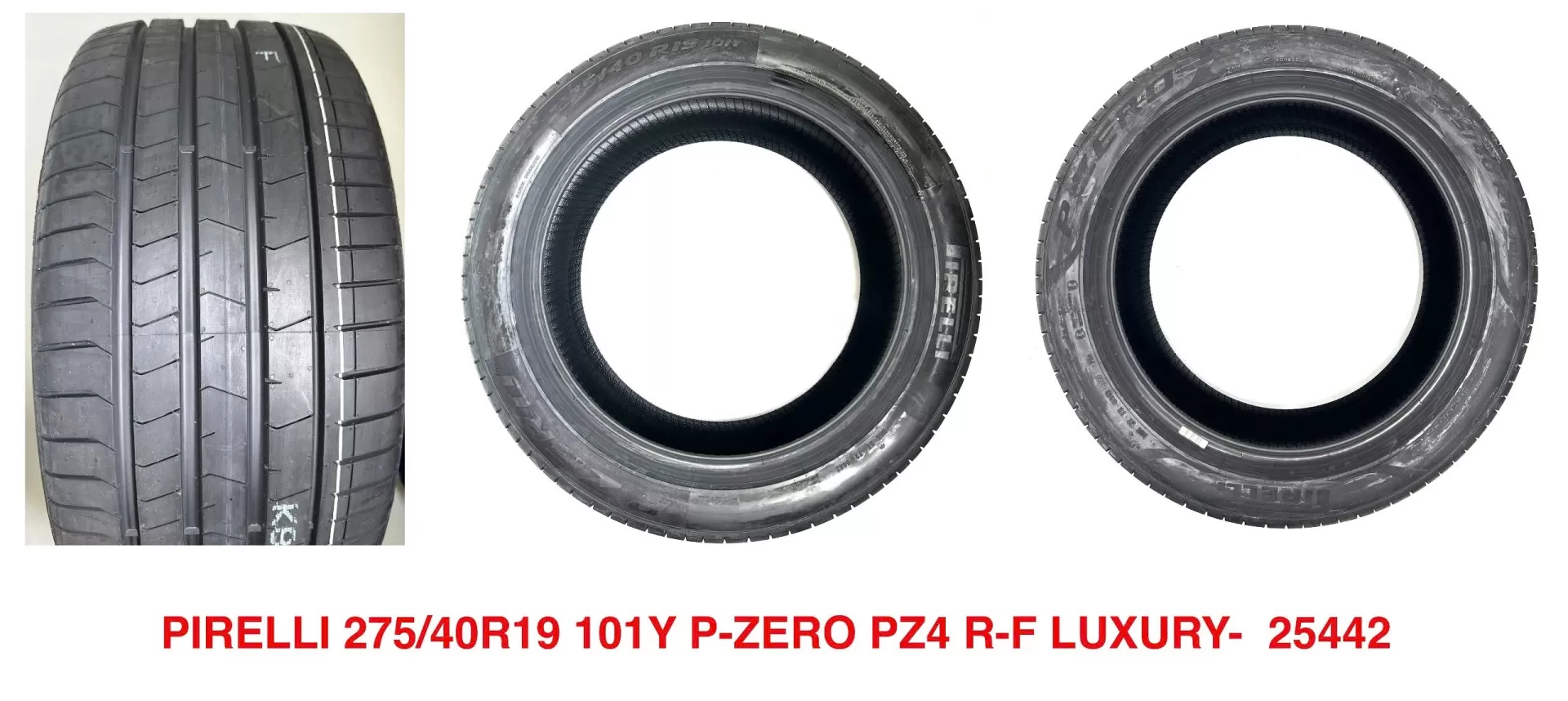275/40R19 Pirelli Runflat P zero PZ4 R-F Luxury 101Y, vỏ lốp Xe: Mercedes S450 lốp sau, Mercedes S500 lốp trước, BMW 740Li, BMW 750Li 4.8, Hyundai Equus 5.0AT