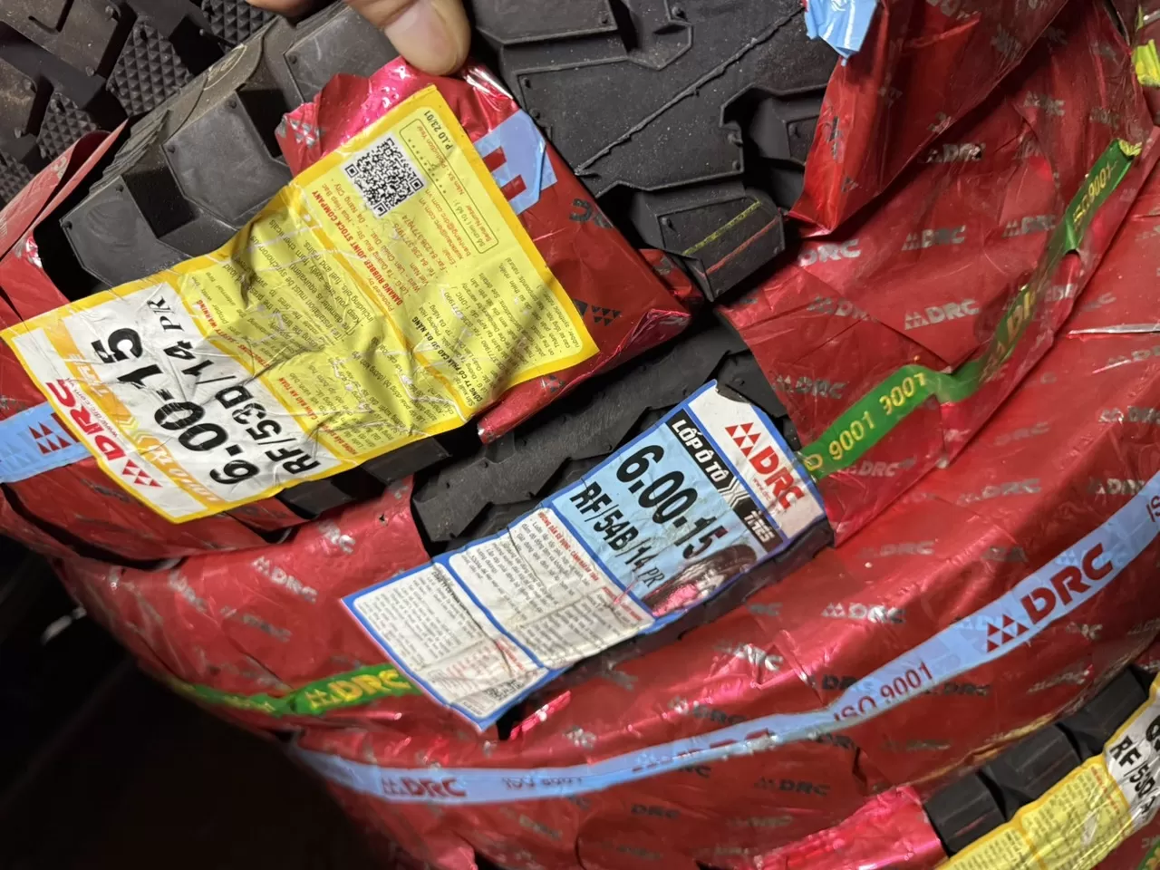 Vỏ lốp 6.00-15 DRC