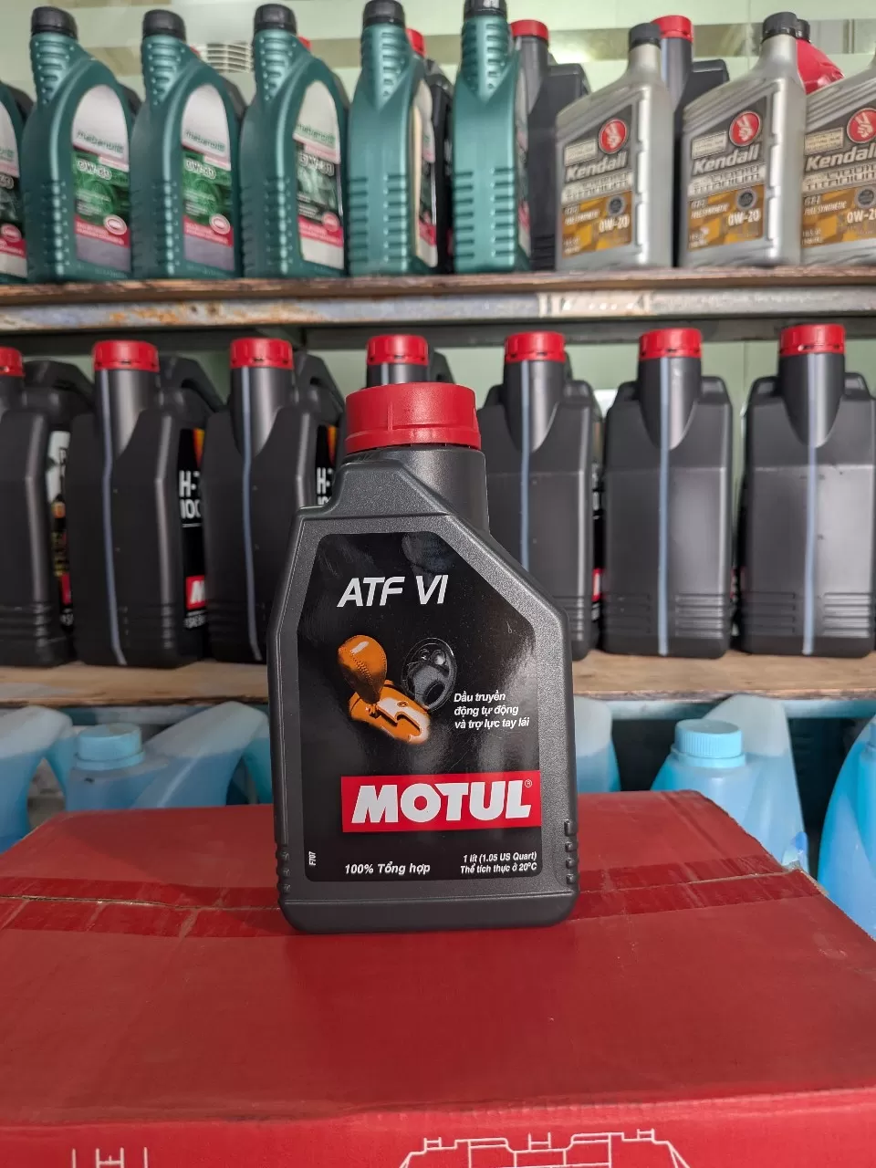 Dầu trợ lực tay lái và hộp số Motul ATF