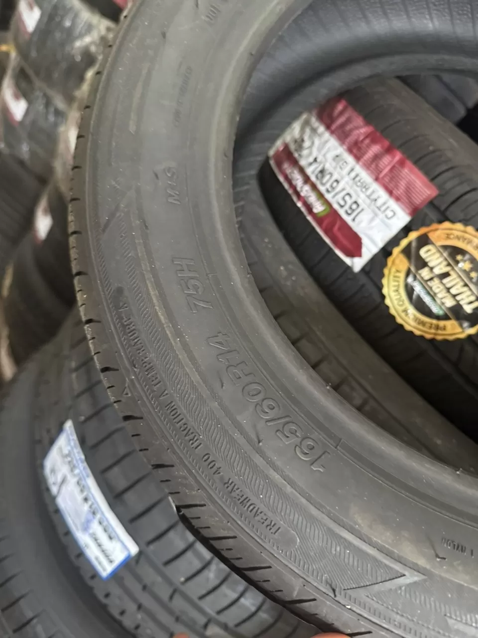 Vỏ lốp 165/60R14 Lanspider Thái Lan,  vỏ lốp Xe: Nissan Sunny XL, Kia Soluto 1.4, Hyundai Verna, Volkswagen Polo