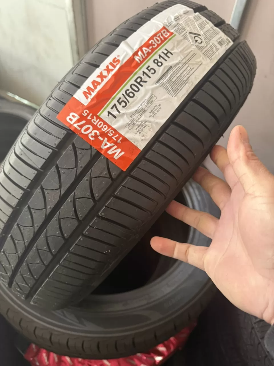 175/60R15 Maxxis MA307B 81H Thái Lan vỏ lốp Xe: i10