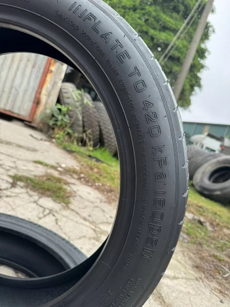 Vỏ lốp dự phòng 135/80R18 CST, lốp dự phòng Huyndai Kona