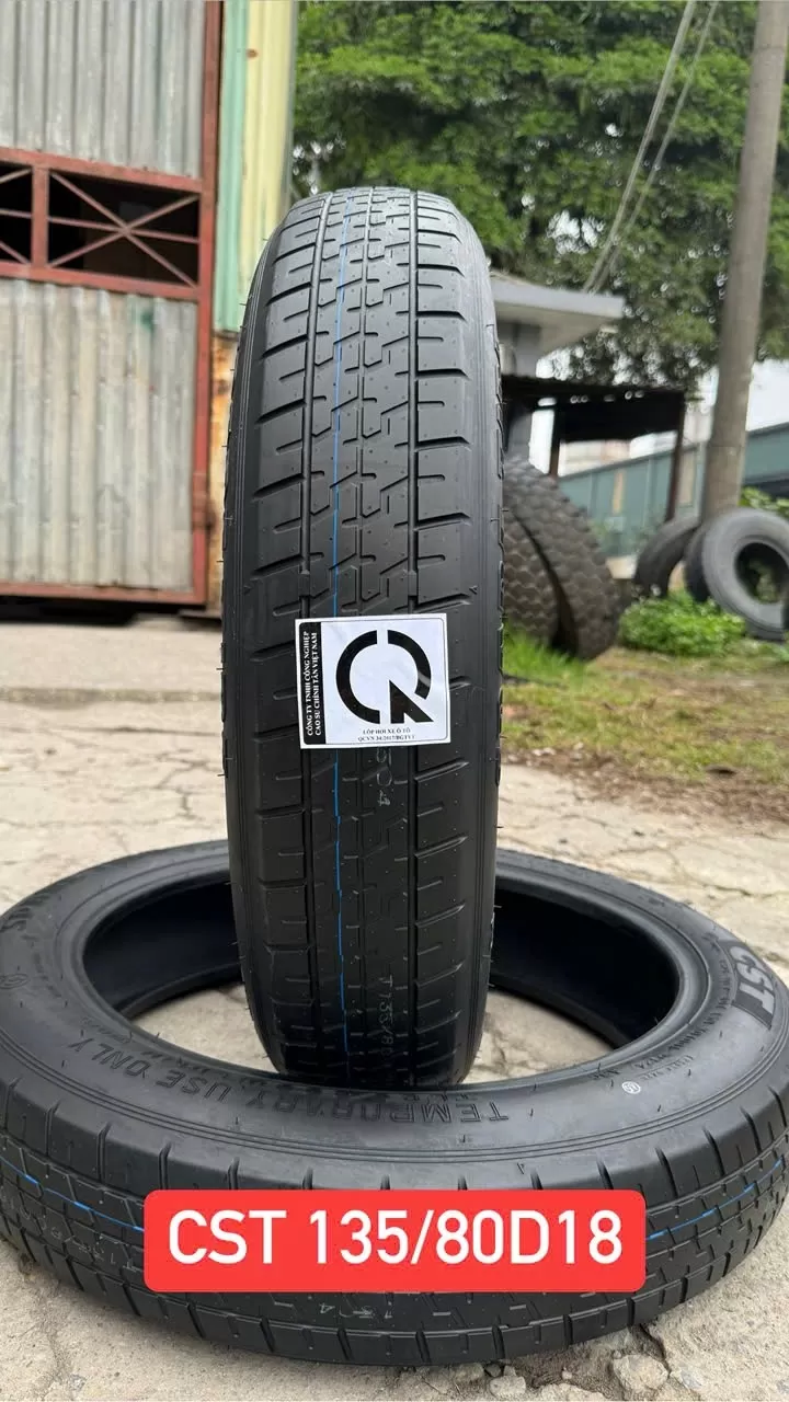Vỏ lốp dự phòng 135/80R18 CST, lốp dự phòng Huyndai Kona