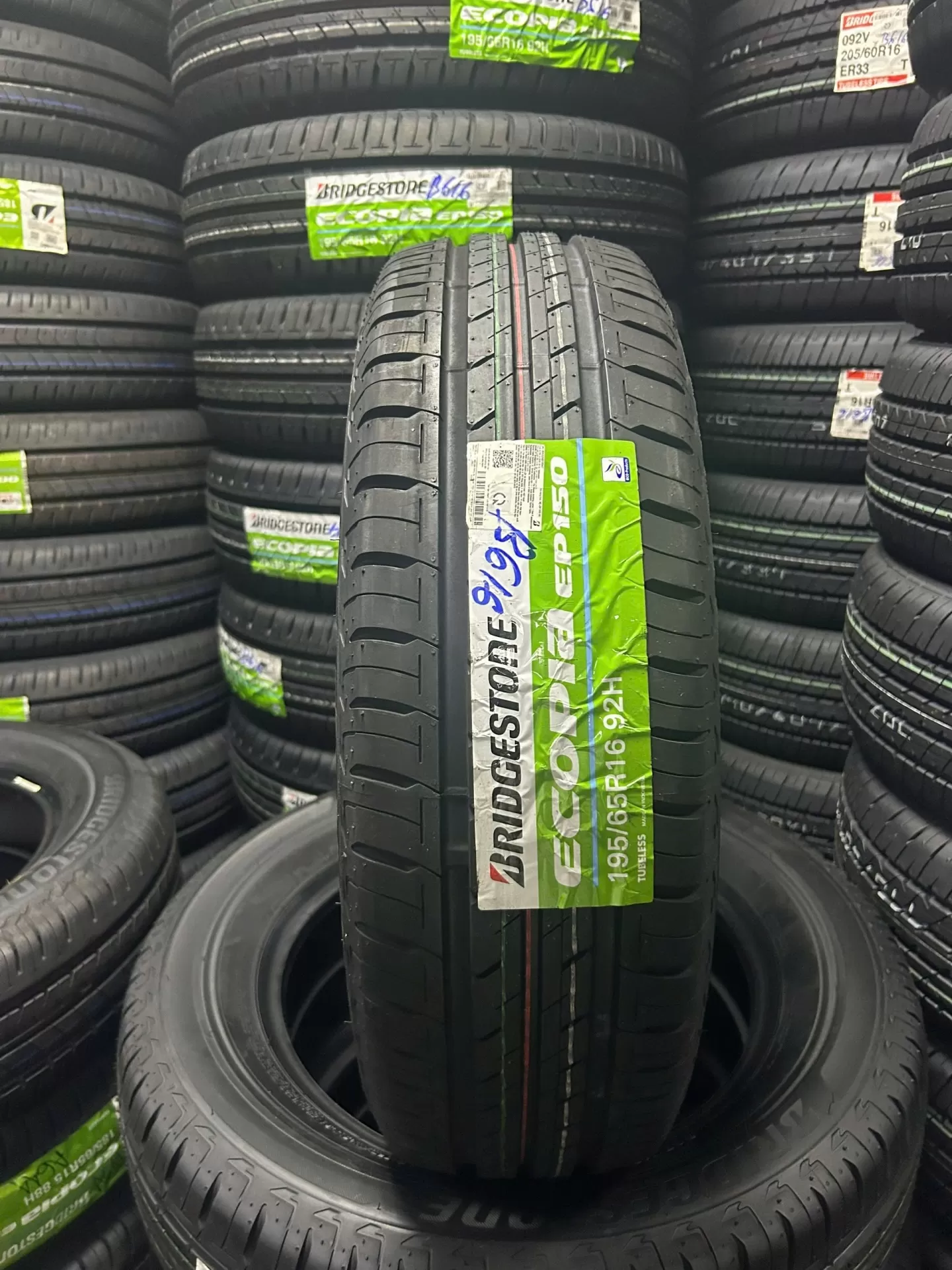 Vỏ lốp 195/65R16 Bridgestone EP150, vỏ lốp theo xe Xpander 2022