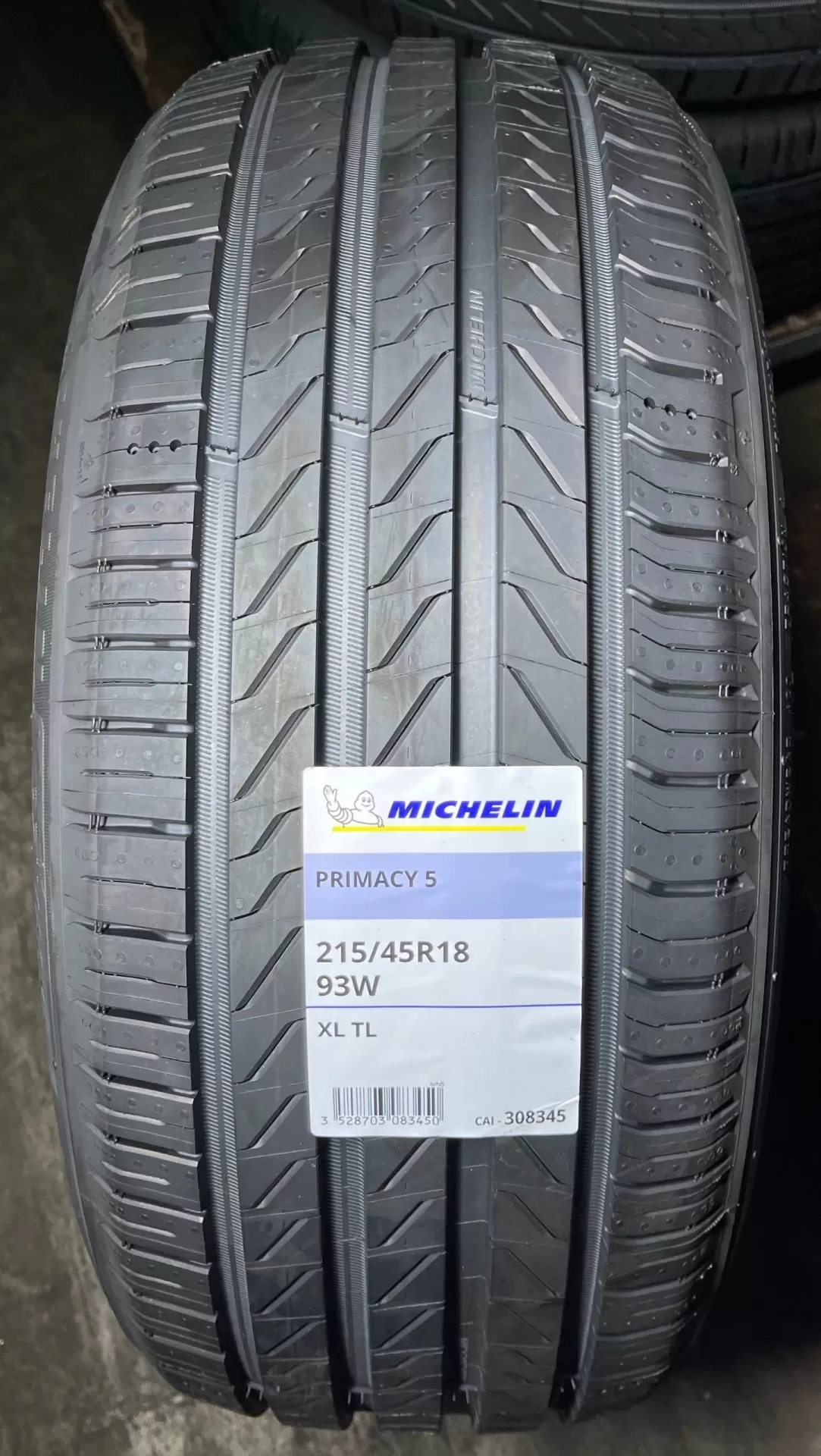 Vỏ lốp 215/45R18 Michelin Primacy 4ST, vỏ lốp ô tô Mazda 3 2.0
