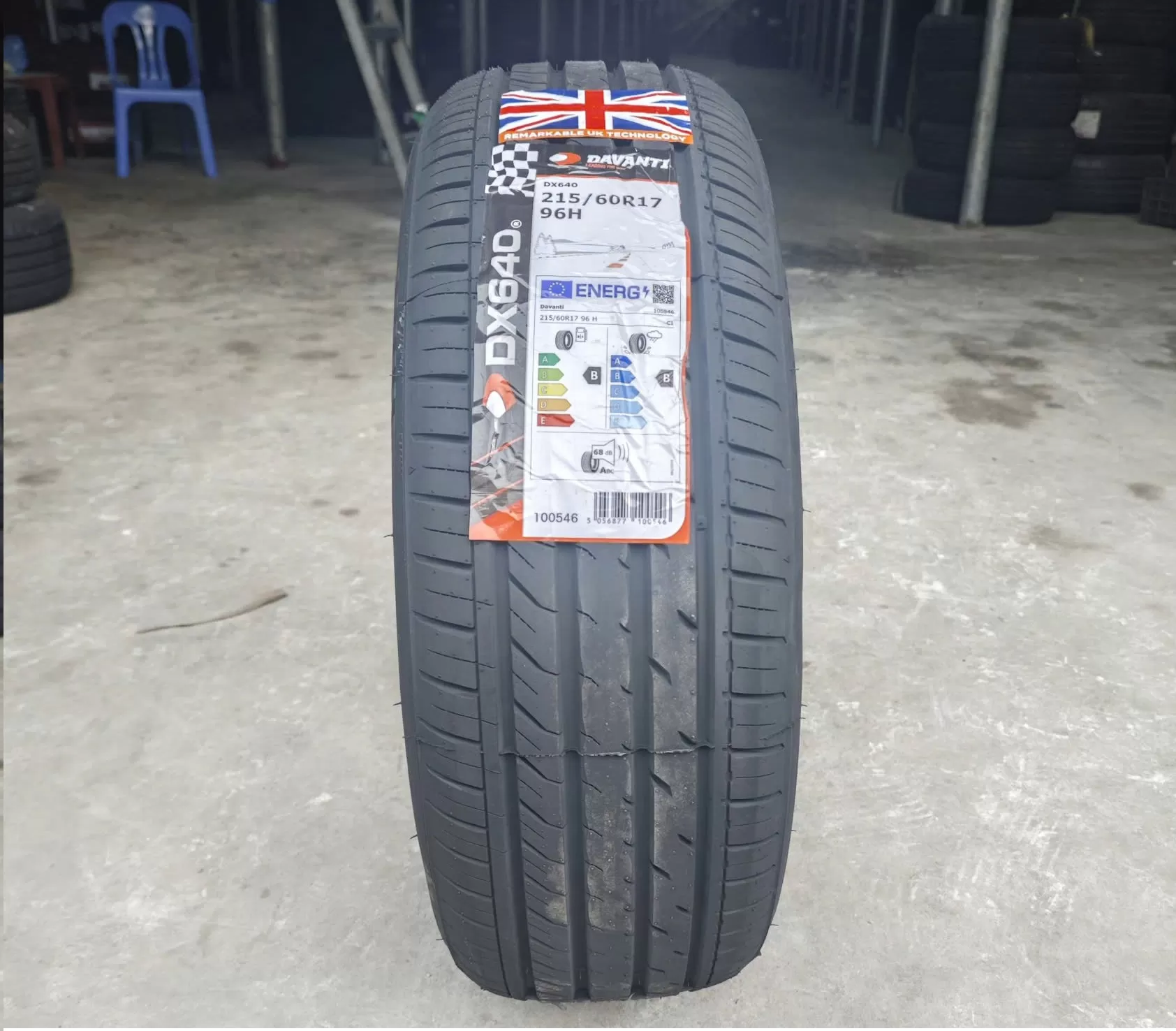Vỏ lốp 215/60R17 Davanti Thái Lan, vỏ lốp Xe: Hyundai Creta 1.6, Kia Seltos Deluxe, Nissan Qashqai , Toyota Cross, Toyota Rush