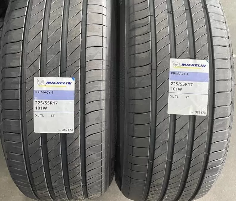 Vỏ lốp 225/55R17 Michelin Primacy 4ST, vỏ lốp ô tô Audi A6, vỏ lốp ô tô BMW 320i 528i 520i 523i , vỏ lốp ô tô BMW GT 328i, BMW X1, vỏ lốp ô tô Mercedes E200 E250, vỏ lốp ô tô Mazda 6, vỏ lốp ô tô Subaru Forester Legacy 2.5i