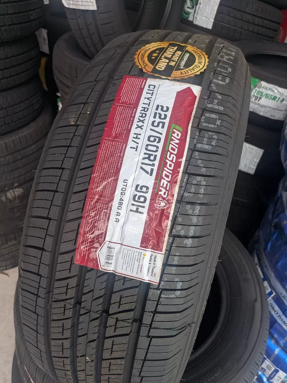 Vỏ lốp 225/60r17 Lanspider, vỏ lốp xe điện Vinfast VF6
