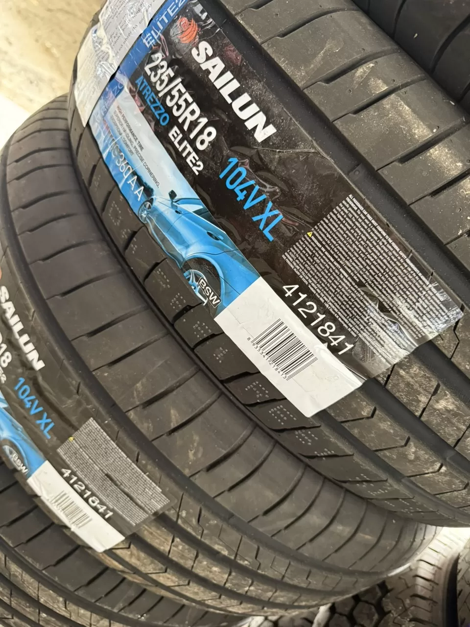 Vỏ lốp 235/55r18 Sailun, vỏ lốp theo xe Vinfast VF7