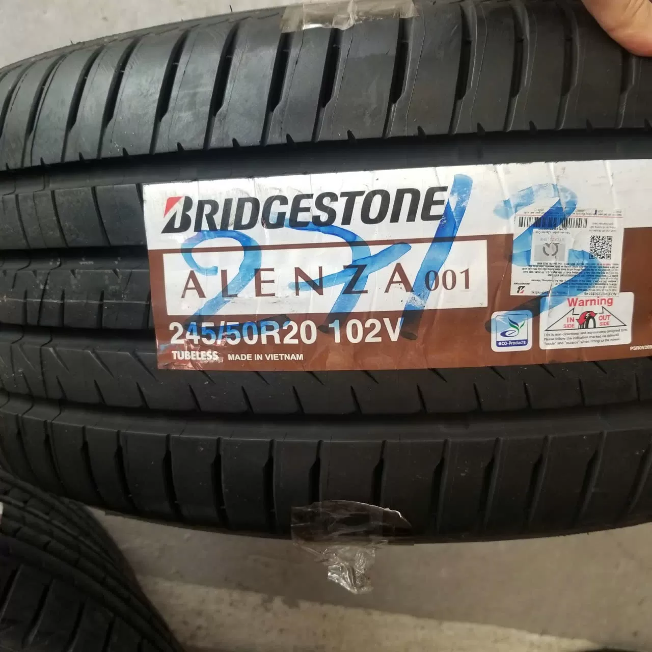 245/50R20 Bridgestone Alenza AL001 vỏ lốp ô tô Mazda CX9, Vỏ lốp ô tô Toyota Venza 3.5