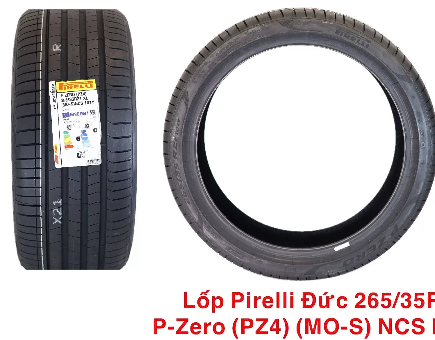 Vỏ lốp 265/35R21 Pirelli Pzero NCS Luxury MOS 101Y