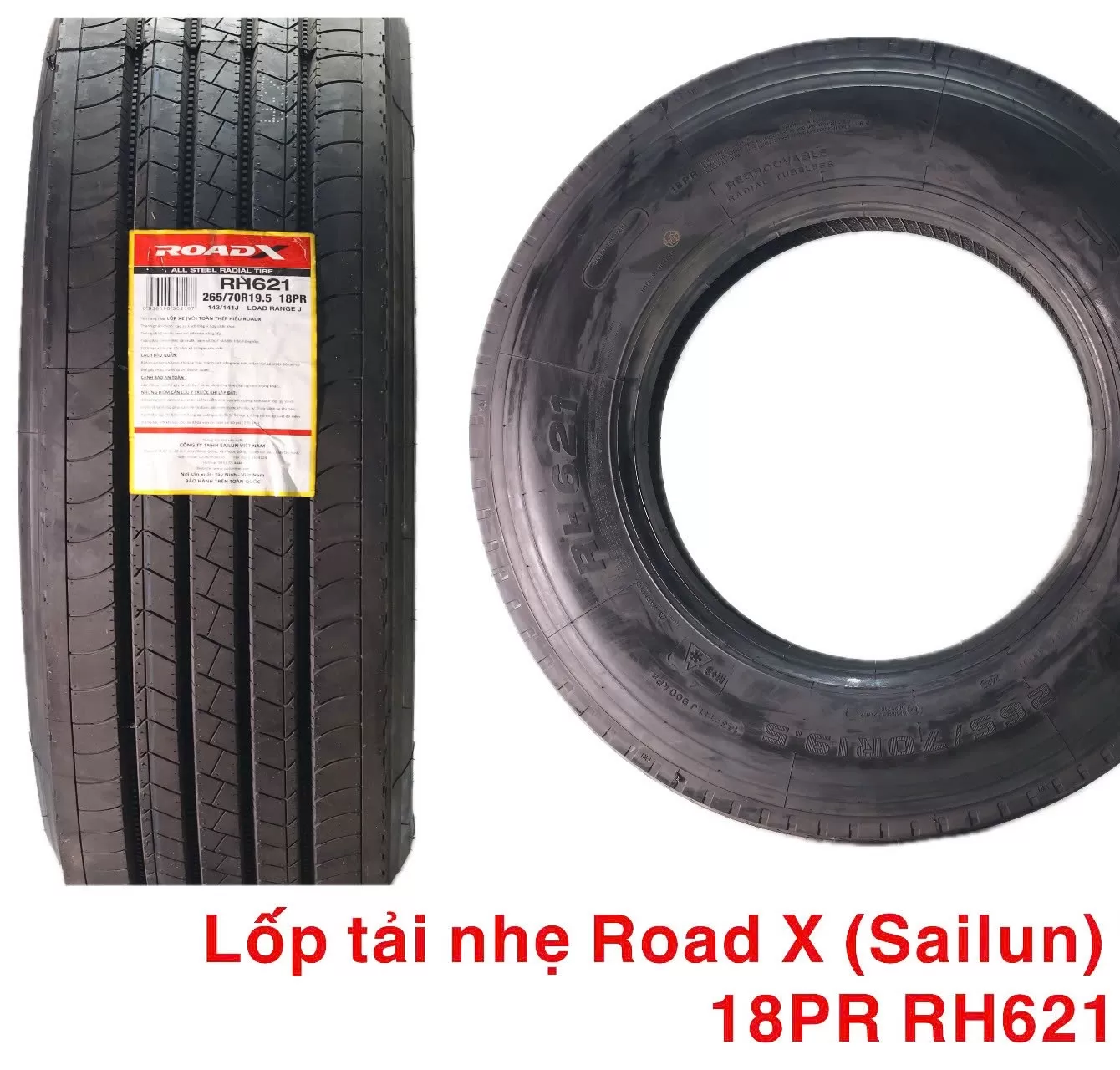 Vỏ lốp 265/70R19.5 Roadx Việt Nam