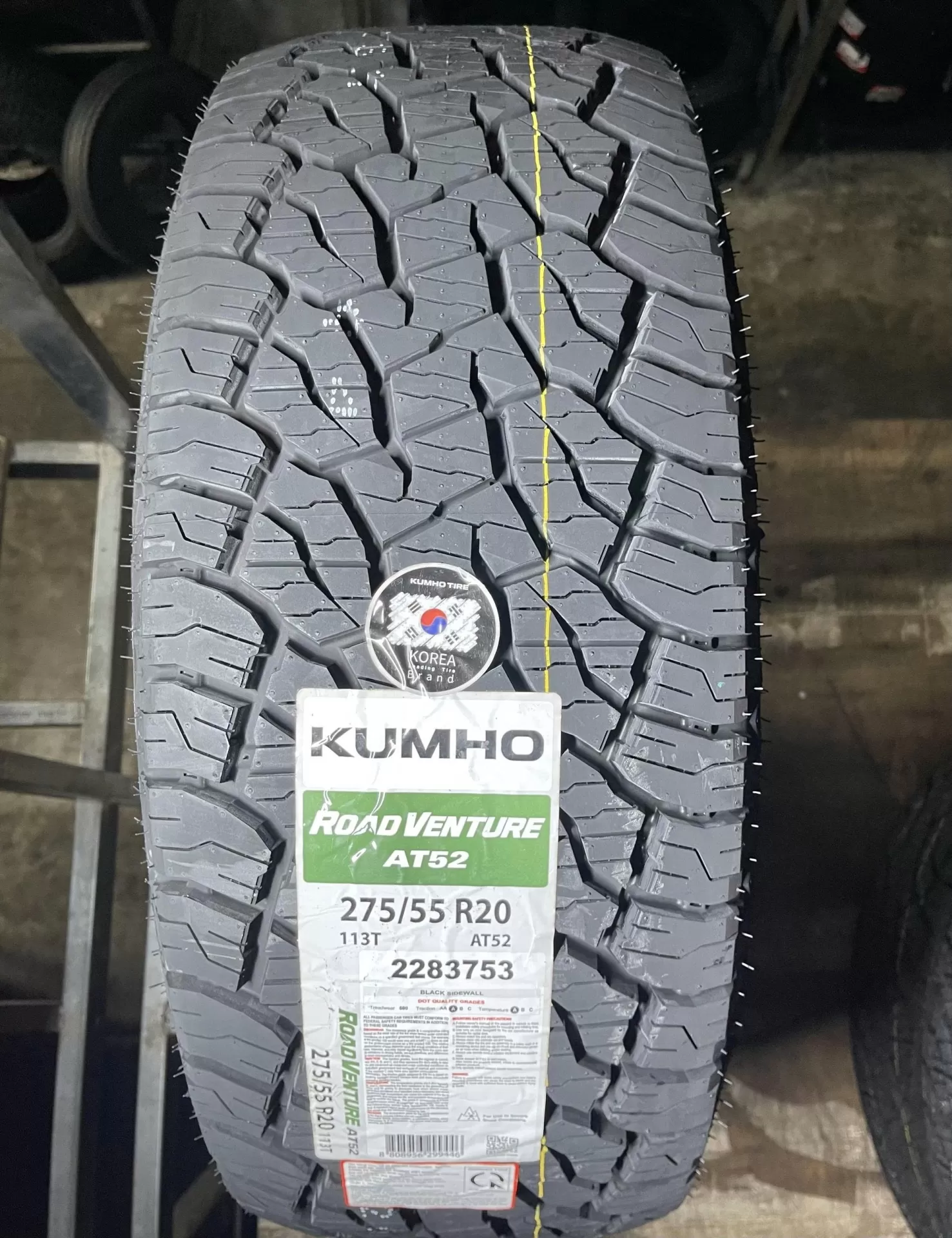 Vỏ lốp 275/55R20 Kumho AT52