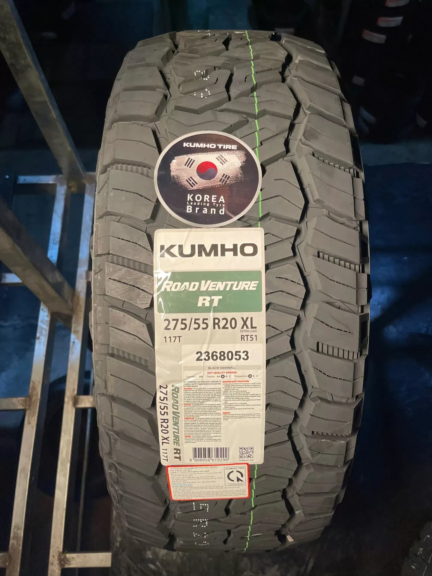 Vỏ lốp 275/55R20 Kumho AT52